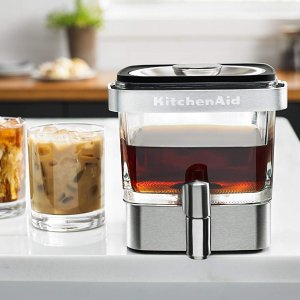 KitchenAid KCM4212SX Cold Brew Coffee Maker-Brushed Stainless Steel, 28 Ounce @ Amazon