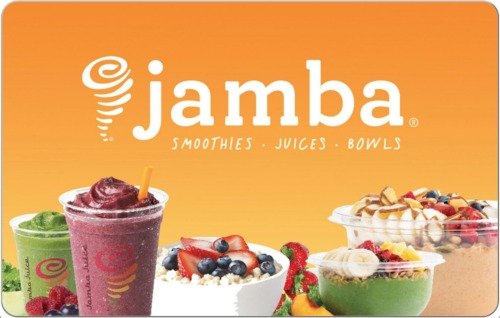 Get a $15 Jamba Juice Gift Card for only $10 - Email delivery