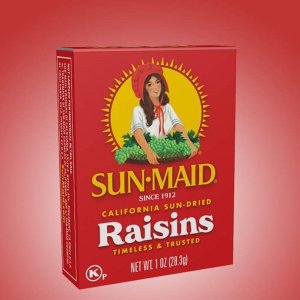 Sun-Maid California Raisins Snack | 1 Ounce Boxes | Pack of 6 | Whole Natural Dried Fruit | No Artificial Flavors | Non-GMO
