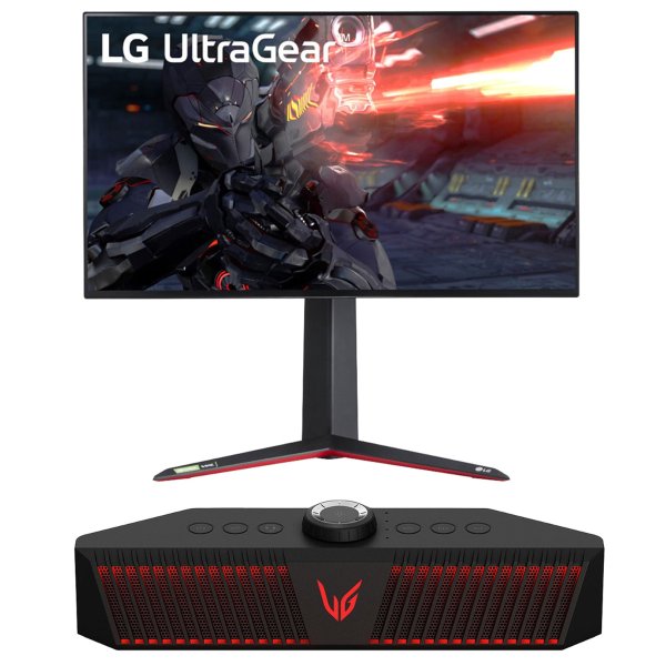 LG 27GN950-B Ultragear Gaming Monitor + GP9 Speaker