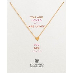 'Reminder - You Are Loved' Heart Pendant Necklace @ Nordstrom