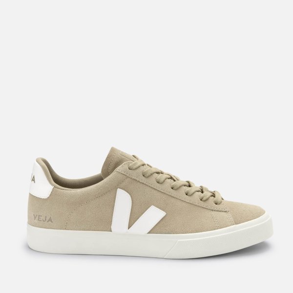 Campo Leather-Trimmed Suede Trainers