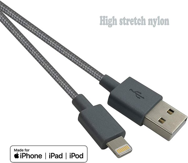 IDiSON 4Pack 4ft Apple MFi Certified iPhone Lightning Cable
