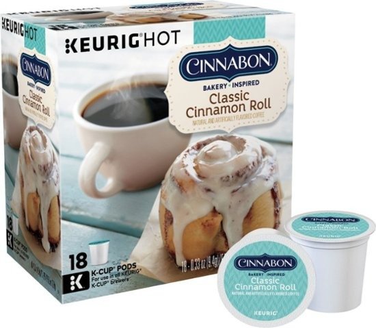 Classic Cinnamon Roll K-Cup Pods (18-Pack)