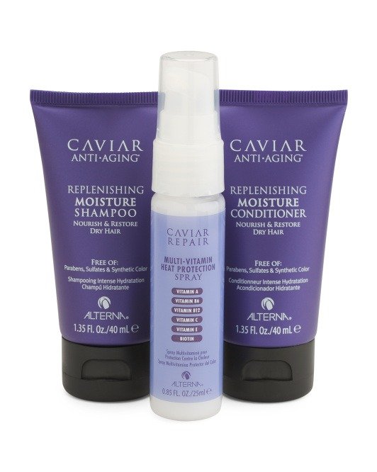 Caviar Moisture Hair Travel Set