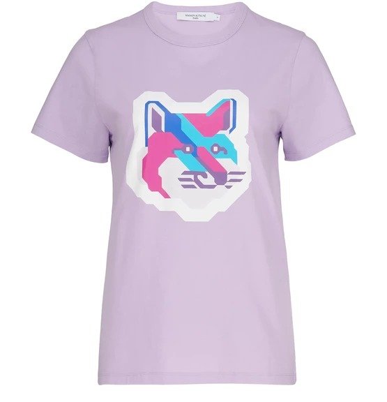 Pixel Fox head t-shirt