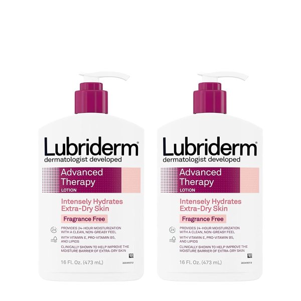 Lubriderm 保湿身体乳双瓶装热卖 滋润保湿