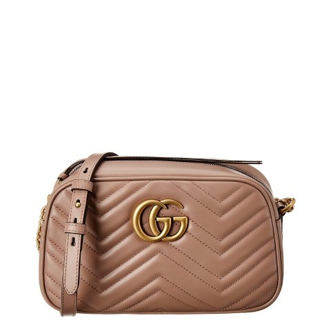 GucciGG Marmont Small Matelasse Leather Shoulder Bag