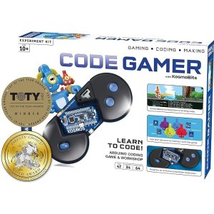THAMES & KOSMOSCode Gamer: Coding Workshop & Game | Ios + Android Compatible | Learn To Code | Four Sensors | Powerful Arduino Board | Winner Toy of The Year Award | Parents' Choice Gold Award Winner