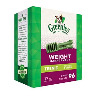 GREENIES Weight Management 汪星人洗牙棒，27盎司装，Teenie