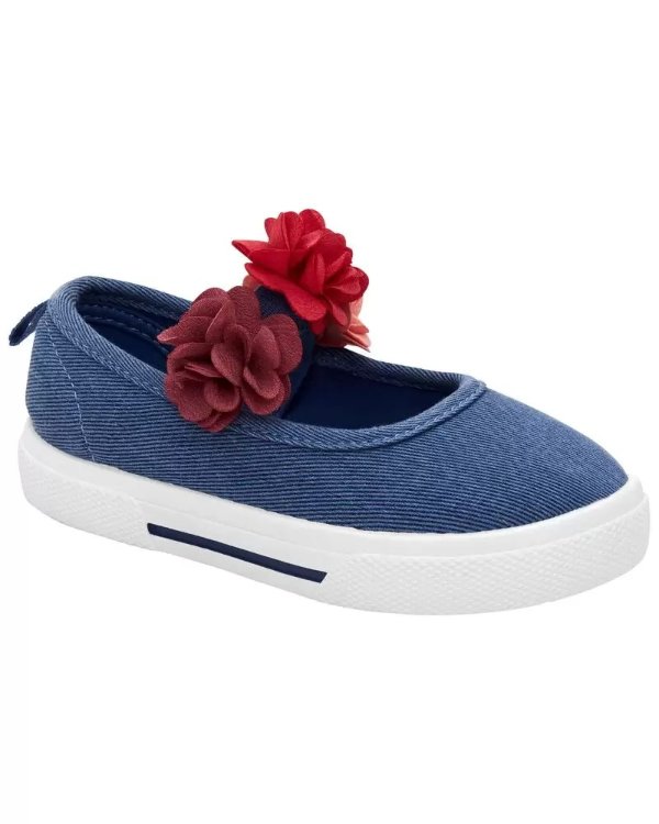 Toddler Chambray Mary Jane Shoes