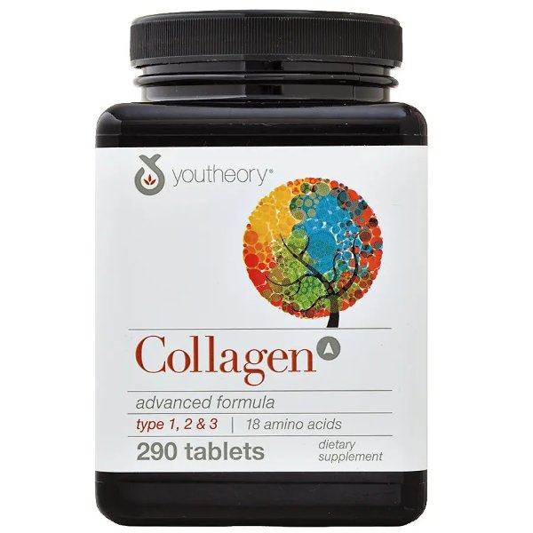 Collagen Type 1, 2 & 3 Advanced Formula, Tablets