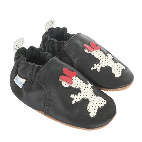 Minnie Silhouette Baby Shoes, Soft Soles