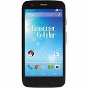 Consumer Cellular Motorola 8GB Moto G Android Smartphone Black