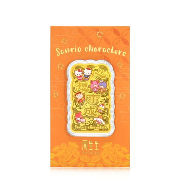 Sanrio characters 'Sanrio characters' 999.9 Gold Ingot | Chow Sang Sang Jewellery eShop