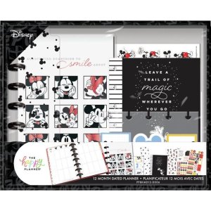 DisneyThe Happy Planner, Disney, Bright Mickey Mini Dated 12 Month Planner Box Kit, 2022, 10
