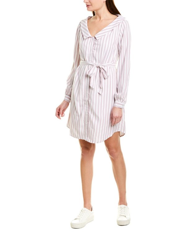 Cupcakes and Cashmere Daylily Shirtdress