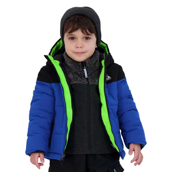 Kids' Systems Jacket, Blue or Gray