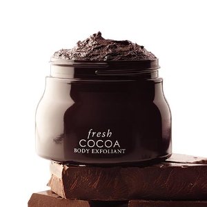 Fresh推出全新巧克力身体磨砂