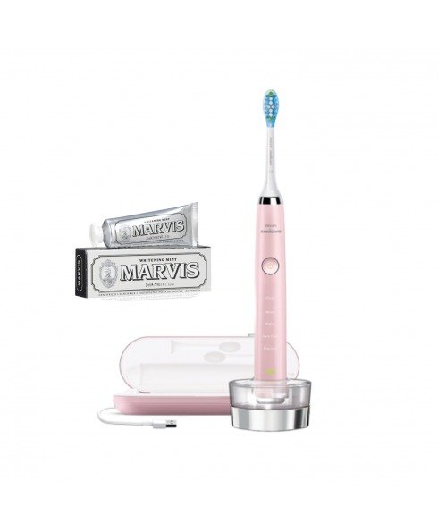Sonicare DiamondClean Pink HX9361/62 2019 Edition + Marvis Whitening Toothpaste (25ml) Bundle