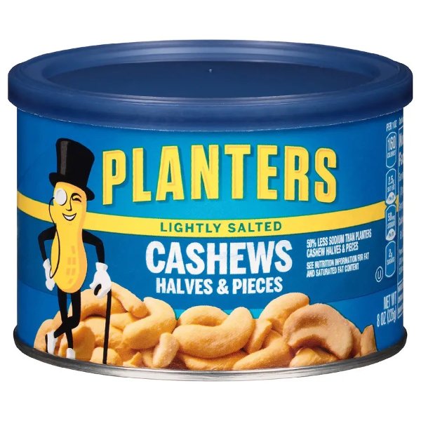 Lightly Salted Cashew Halves and Pieces Lightly Salted
