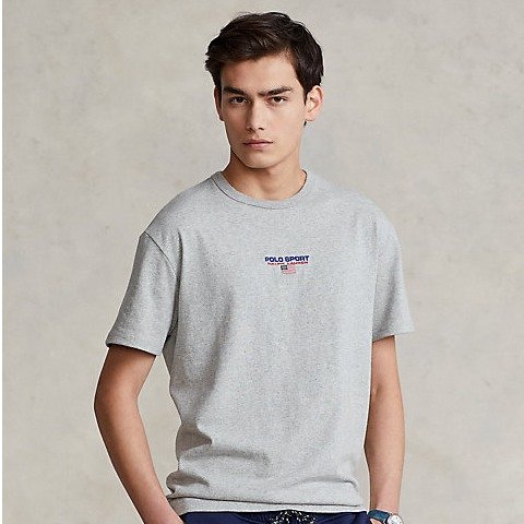 男士经典版型Polo 运动平纹针织T 恤