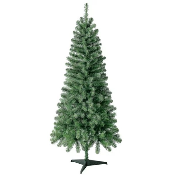 Non-Lit Wesley Pine Artificial Christmas Tree, 6'