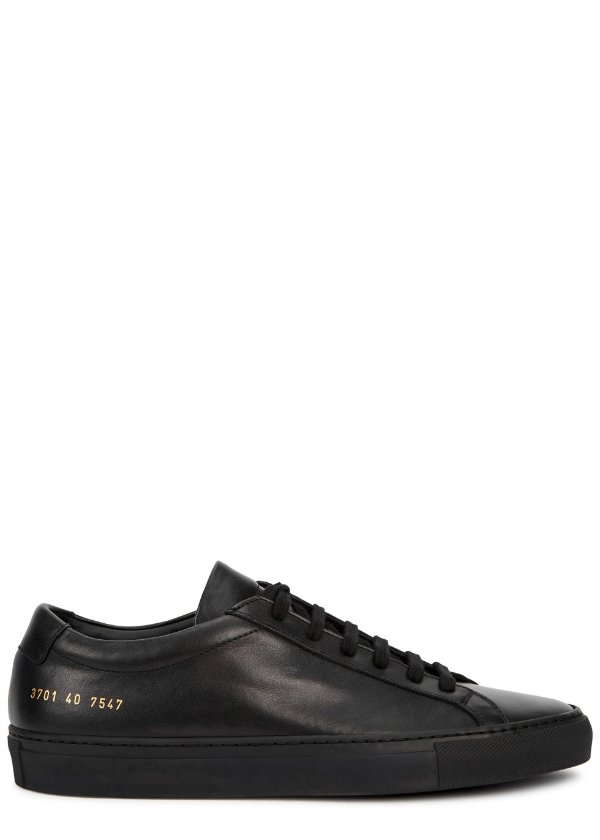 Original Achilles black leather sneakers