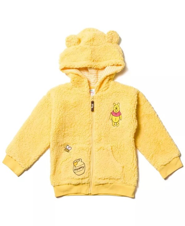 Winnie the Pooh Mickey Mouse Tigger Pluto Zip Up Hoodie Toddler|Child Boys