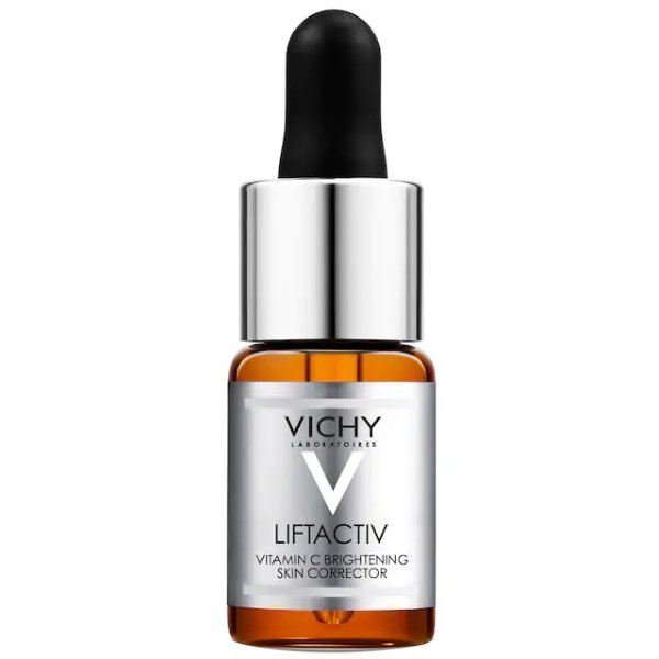 VICHY LiftActiv Vitamin C Brightening Skin Corrector Serum with Hyaluronic Acid & Vitamin E