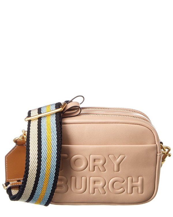 Perry Double Zip Leather Mini Bag