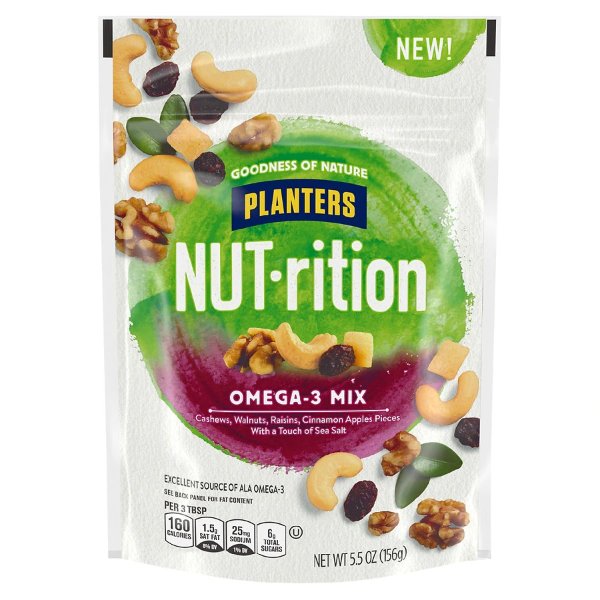NUT-rition Omega-3 Snack Mix
