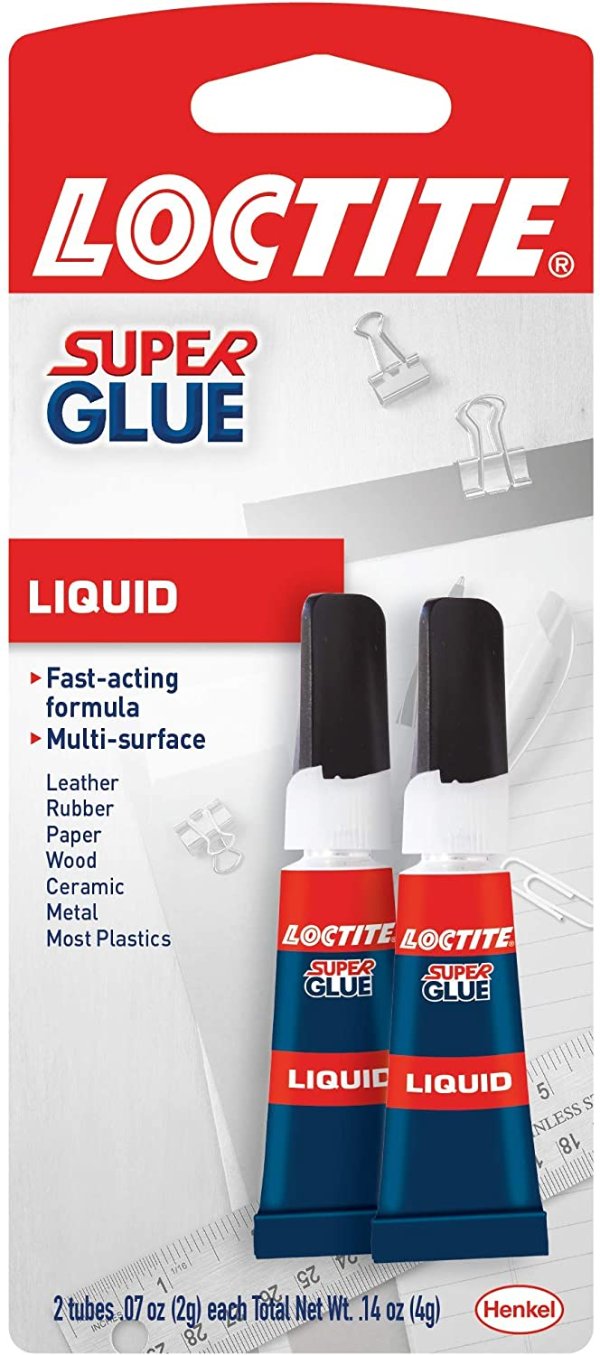 Super Glue Liquid 2 Gram Squeeze Tube
