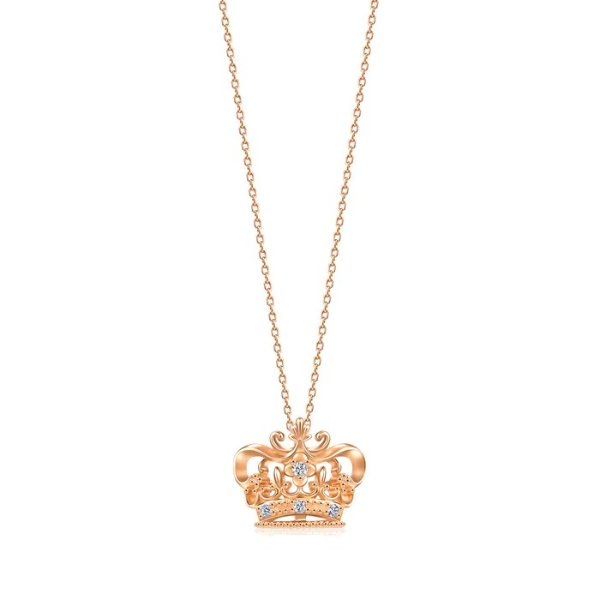 V&A 'Bless' 18K Rose Gold Necklace | Chow Sang Sang Jewellery eShop