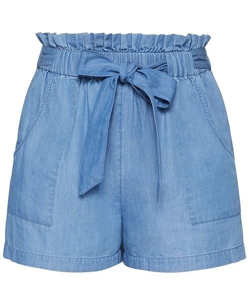 Woven Paperbag Shorts