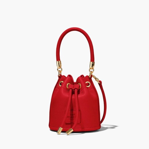 The Micro Leather Bucket Bag
