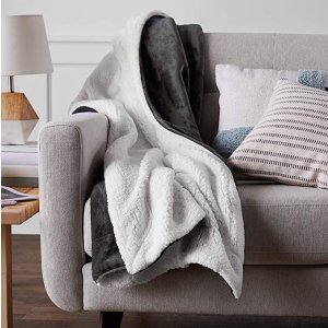 AmazonBasics 超舒适柔软毛绒毯子