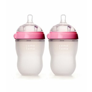 补货：Comotomo 防胀气硅胶奶瓶热卖 妈妈乳感，宝宝不排斥
