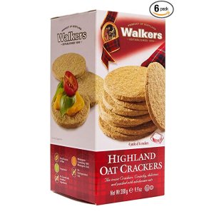 Walkers Shortbread Highland Oat Crackers, 9.9 Ounce (Pack of 6)