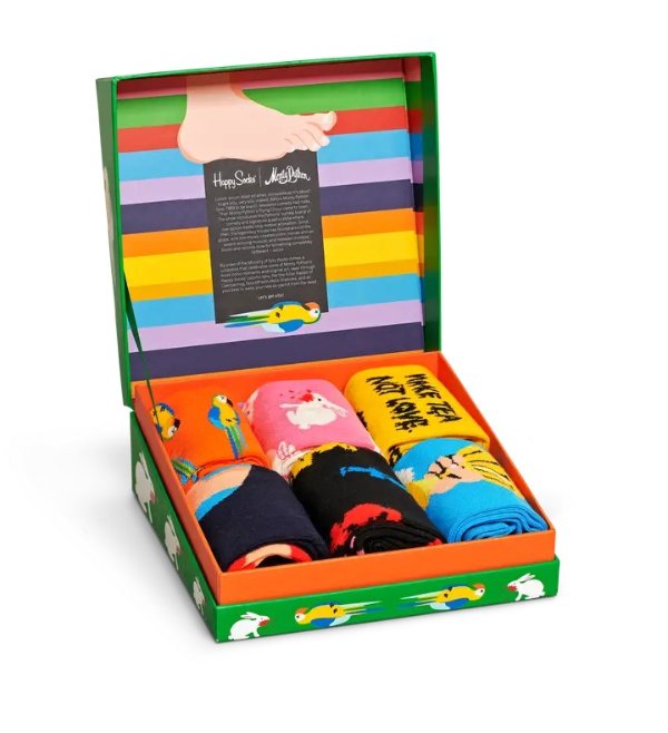 Socks Gift Set 6pc | Monty Python | Happy Socks