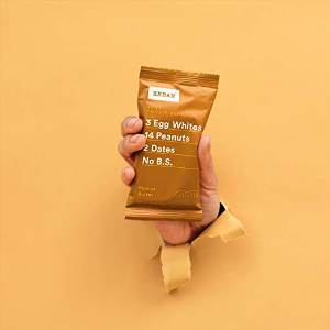 RXBAR, Peanut Butter, Protein Bar, 1.83 Ounce (Pack of 12) Breakfast Bar, High Protein Snack