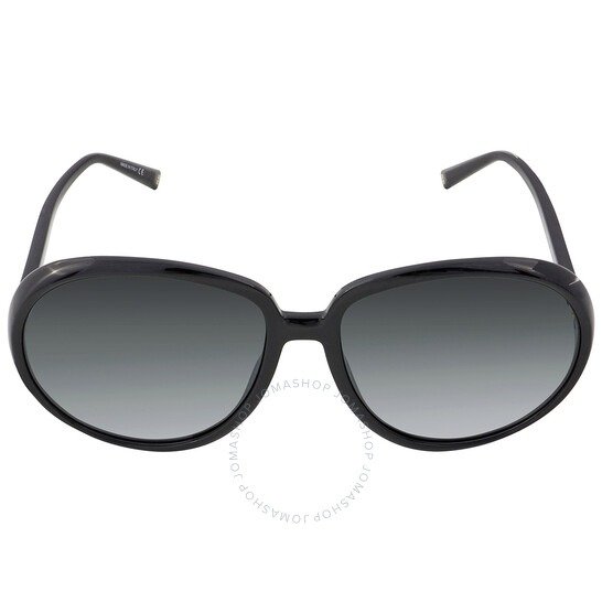 Dark Grey Gradient Round Ladies Sunglasses GV 7180/S 0807/9O 61