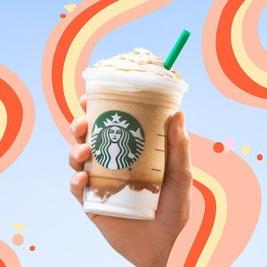 Starbucks 8/8 Happy Hour Limited Offer