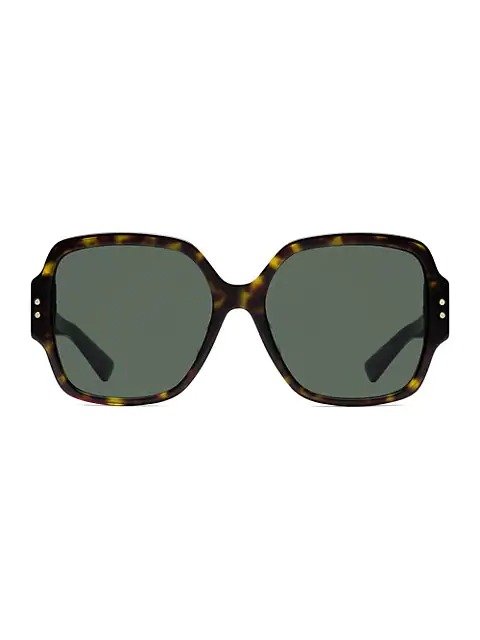 LadyDior 57MM Square Sunglasses