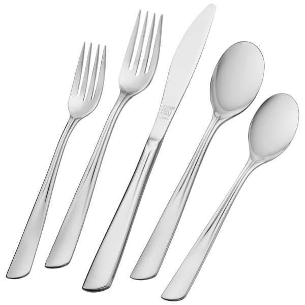 Fortuna 42-pc 18/10 Stainless Steel Flatware Set