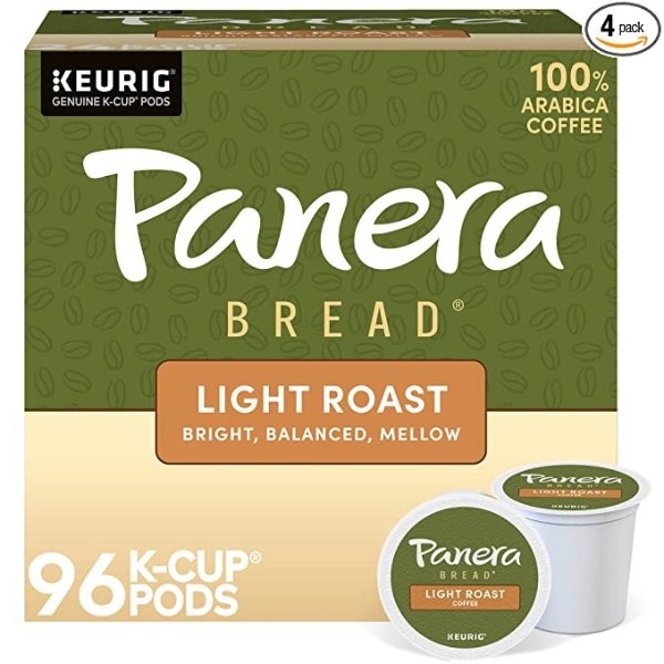 Light Roast Coffee, Keurig Single Serve K-Cup Pods, Light Roast, 24 Count (Pack of 4)