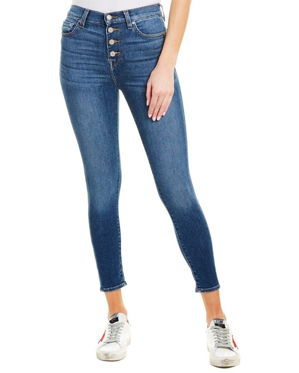 7 For All Mankind Gwenevere BNVA High-Waist Ankle Cut