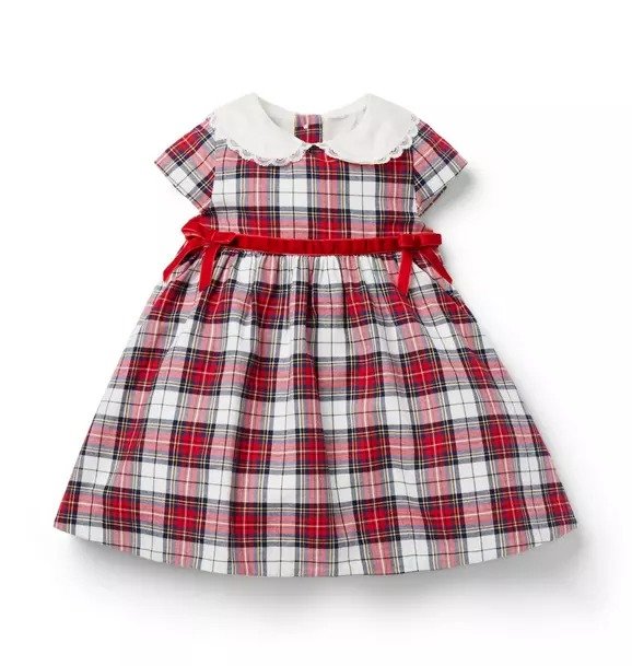 The Holiday Tartan Baby Dress
