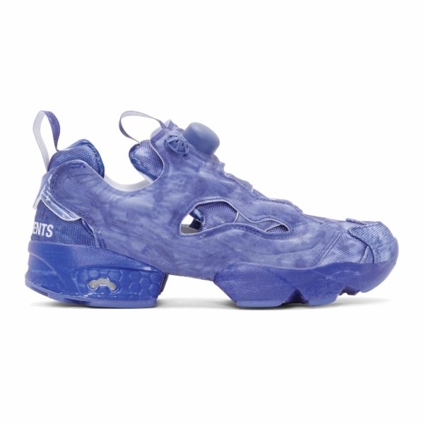 Vetements - Blue Reebok Edition Instapump Fury Sneakers