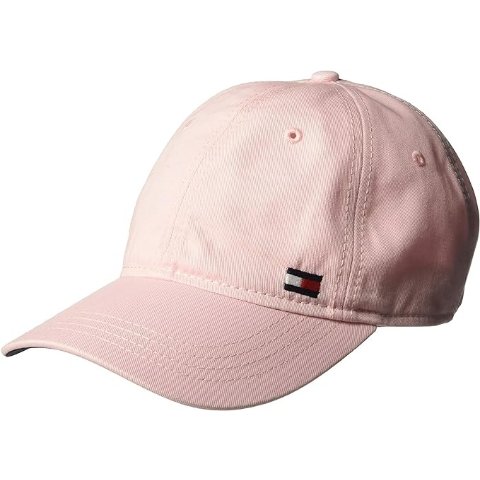 粉色徽标帽子